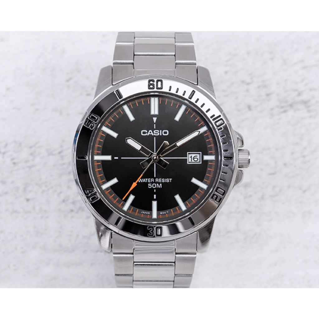 ของแท้ CASIO นาฬิกาคาสิโอ ผู้ชาย รุ่น MTP-VD01D MTP-VD01L / Atime นาฬิกาข้อมือ MTPVD01 นาฬิกาข้อมือผู้ชาย ของแท้