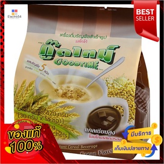 กู๊ดไทม์เครื่องดื่มธัญญาหาร โกโก้420ก.GOOD TIME COCOA FLAVOUR 420G.