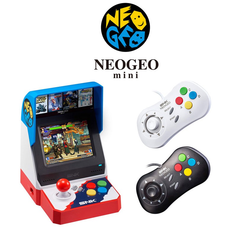 NEOGEO MINI / NEOGEO MINI PAD (Black, White)