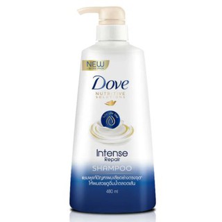 ไม่ใช้แล้วจะเสียใจ Dove โดฟ อินเทนซ์ รีแพร์ แชมพู ขนาด 480ml Intense Repair Shampoo แชมพูและครีมนวด porn__shop