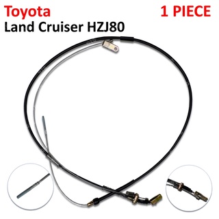 อะไหล่ สายเบรคมือ สายเบรคมือรถยนต์ 1 ชิ้น สีดำ สำหรับ Toyota Land Cruiser HZJ80 HDJ80 FJ80 ปี 1992-1998