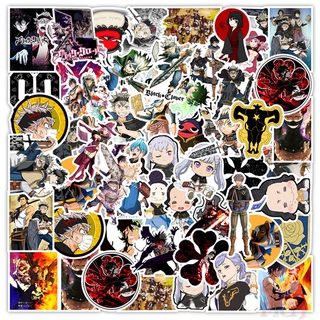 ❉ Black Clover - Series 05 Anime Asta Noell Silva สติ๊กเกอร์ ❉ 50Pcs/Set Waterproof Fashion DIY Decals Doodle สติ๊กเกอร์