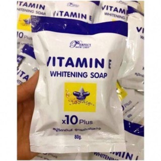 สบู่ วิตามินอี (Soap vitamin e perfect skinlady)ซองขาว