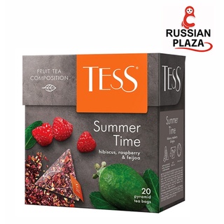 ชาสมุนไพร Tess Summer Time ในซองปิรามิด สินค้านำเข้าจากรัสเซีย ชาหอมคุณภาพดีแบรนด์ดังจากรัสเซีย จำนวน 20 ซอง