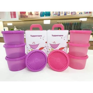 tupperware กล่องอเนกประสงค์1เซต4ใบราคา 750 บาท