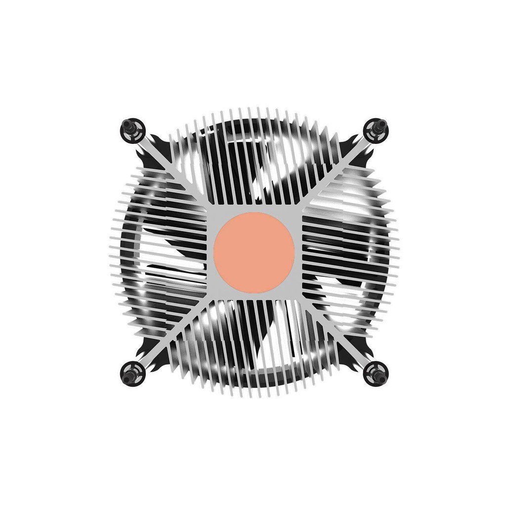 ซิงค์ พัดลมระบายความร้อน Cooler Master i50c (Copper Core) CPU Cooler - 95mm Super Silent Cooling Fan &amp; Heatsink - For In