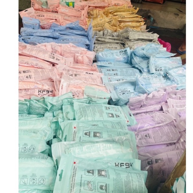 พร้อมส่ง📌แมสหูสีเดียวกับแมส  1 แพค มี10ชิ้น แมสมินิมอล
