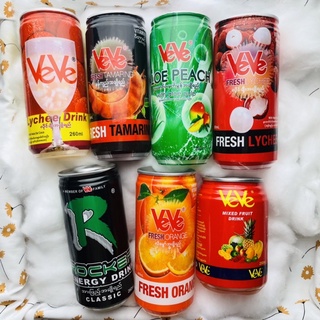 🍑Veve energy drink เครื่องดื่มชูกำลัง รสผลไม้ต่างๆ ให้พลังงาน