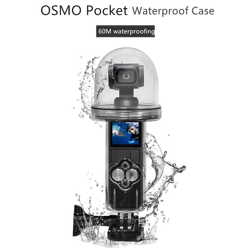 เคสกันน้ํา 60 ม. อุปกรณ์เสริมกล้อง สําหรับ DJI OSMO Pocket 1/2 DJI OSMO Pocket 2Gimbal