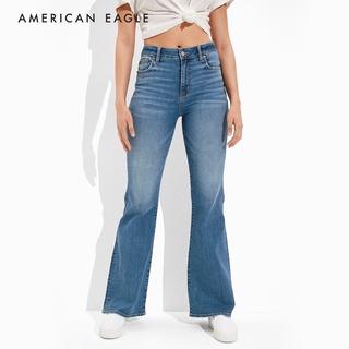 American Eagle Ne(x)t Level Super High-Waisted Flare Jean กางเกง ยีนส์ ผู้หญิง แฟลร์ เอวสูง (WFB 043-4006-524)