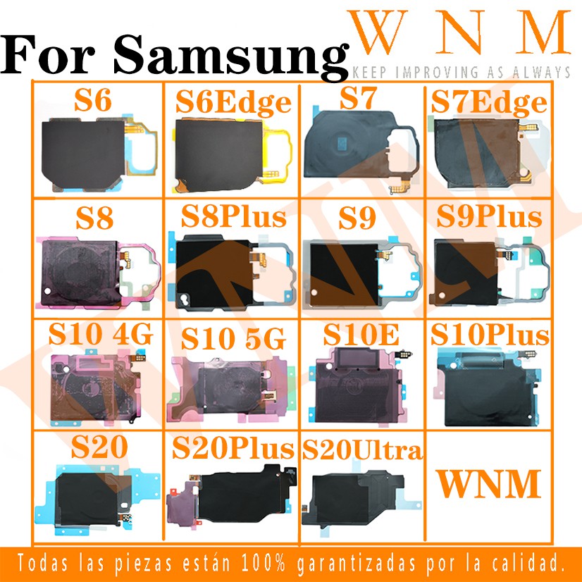 สําหรับ Samsung Galaxy S6 S7 Edge S8 S9 Plus S10 4G 5G S10E S20 Plus Ultra ไร้สายชาร์จ Charger recei