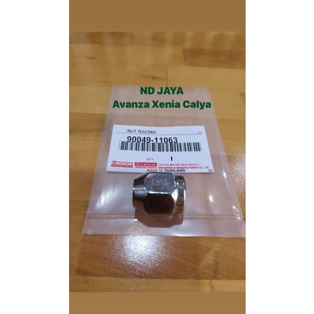 RACING NUT RACING WHEEL NUT AVANZA FENIA CALYA ราคา 1 ชิ้น