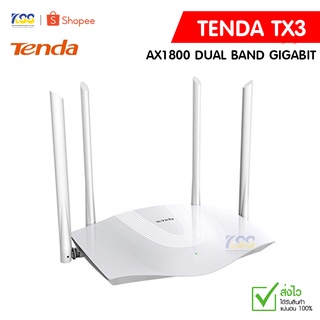 TendaTX3 AX1800 Dual Band Gigabit Wi-Fi 6 Router