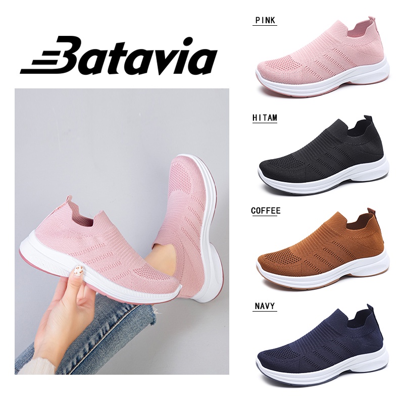 Batavia รองเท้าสปอร์ตรองเท้าผู้หญิงวิ่งแบบสบาย ๆ A106