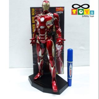 Iron Man Mark 45  (ไอรอนแมน) Collectible Action Figure Iron Man MK45 Marvel Avengers Model Toy CrazyToys Scale 1:6