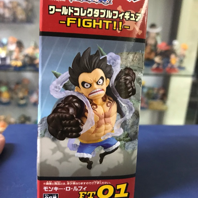 WCF - Onepiece : FT01 - Luffy Gear4(ลูฟี่เกียร์4) Lot.Jp มือ1