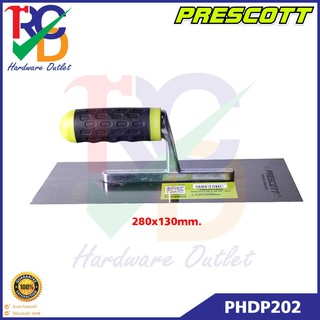 PRESCOTT เกรียงสีเหลี่ยม 10 นิ้ว ขนาด 280x130mm. รุ่น PHDP202