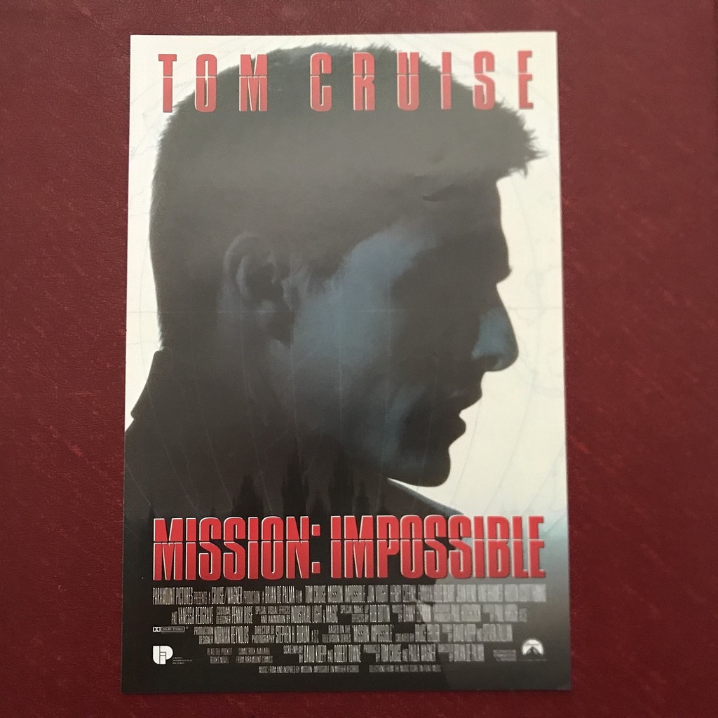 แฮนด์บิล เรื่อง Mission Impossible