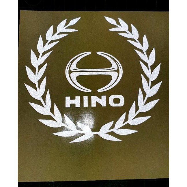 โลโก้ HINO, สติ๊กเกอร์ CERMIN,STICKER PINTU,STICKER TAHAN LASAK.STICKER LORI