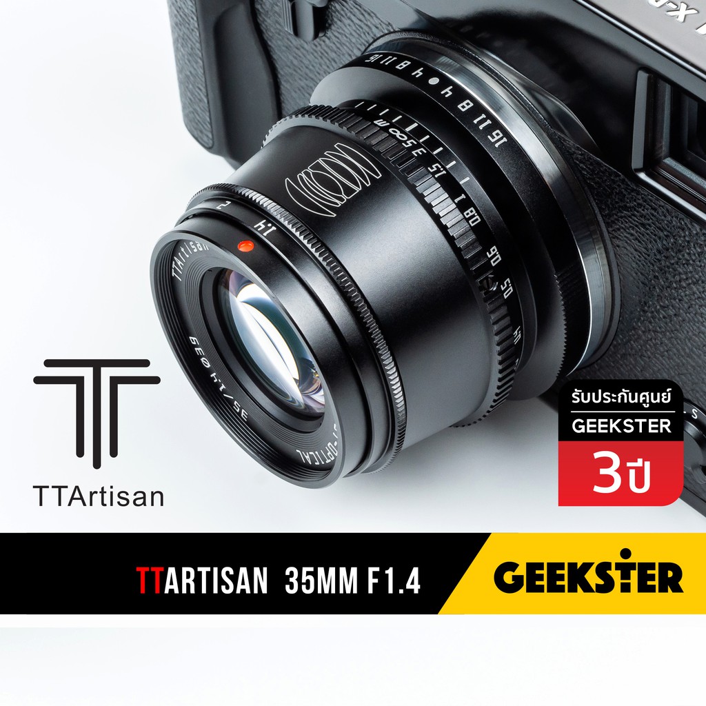 🇹🇭 Ttartisan 35mm F1 4 Apsc เลนส์ละลาย 35 Mm 1 4 Apsc Mirrorless