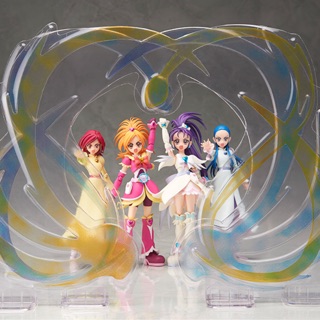 S.H.Figuarts Cure Bloom &amp; Cure Egret &amp; Michiru &amp; Kaoru Set / SHF PreCure Pretty พรีเคียว พริตตี้เคียว ฟิกเกอร์แท้ โมเดล