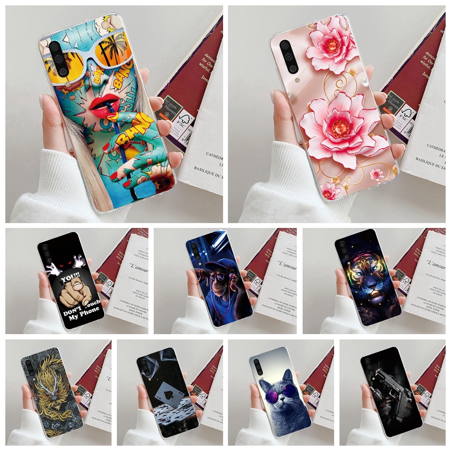 เคส Samsung GALAXY A70 A70S A50 A50S A30S ใส ดอกไม้ น่ารัก กราฟฟิตี พิมพ์ลาย TPU เคสโทรศัพท์