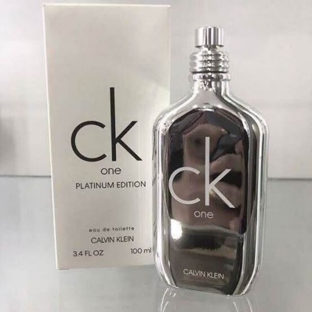 ck one platinum edition 100 ml