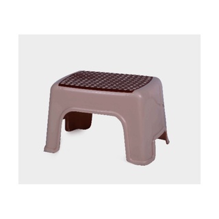 Bighot UCHI เก้าอี้พลาสติกทรงเตี้ย KYZ89-BN สีน้ำตาล