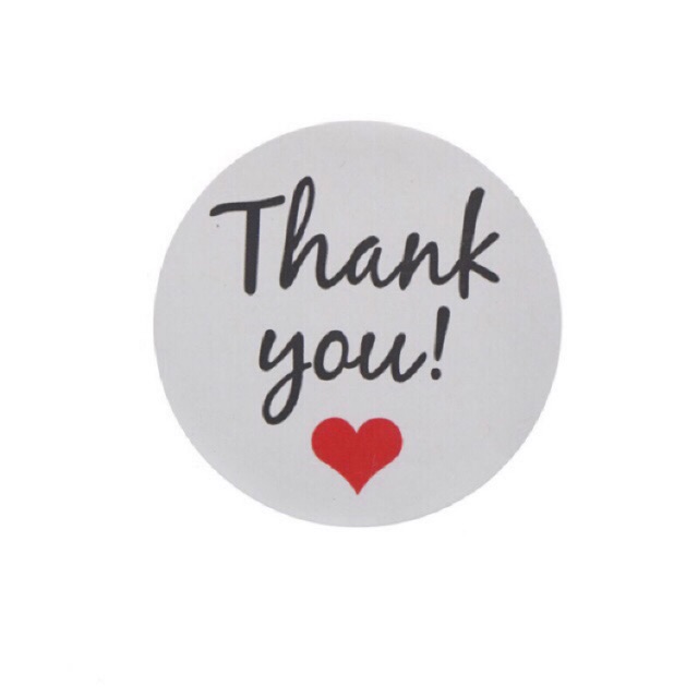 ✨ส่งไว✨สติกเกอร์3.5cm 💕SALE💥  1Free  1Thank you❤️💫