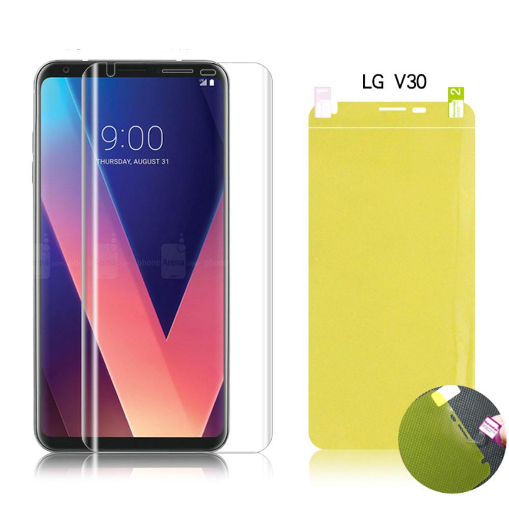 For LG V40 LG V30 LG V20 Screen Protector Full HD Clear Self-healing Nano Soft TPU Protective Film