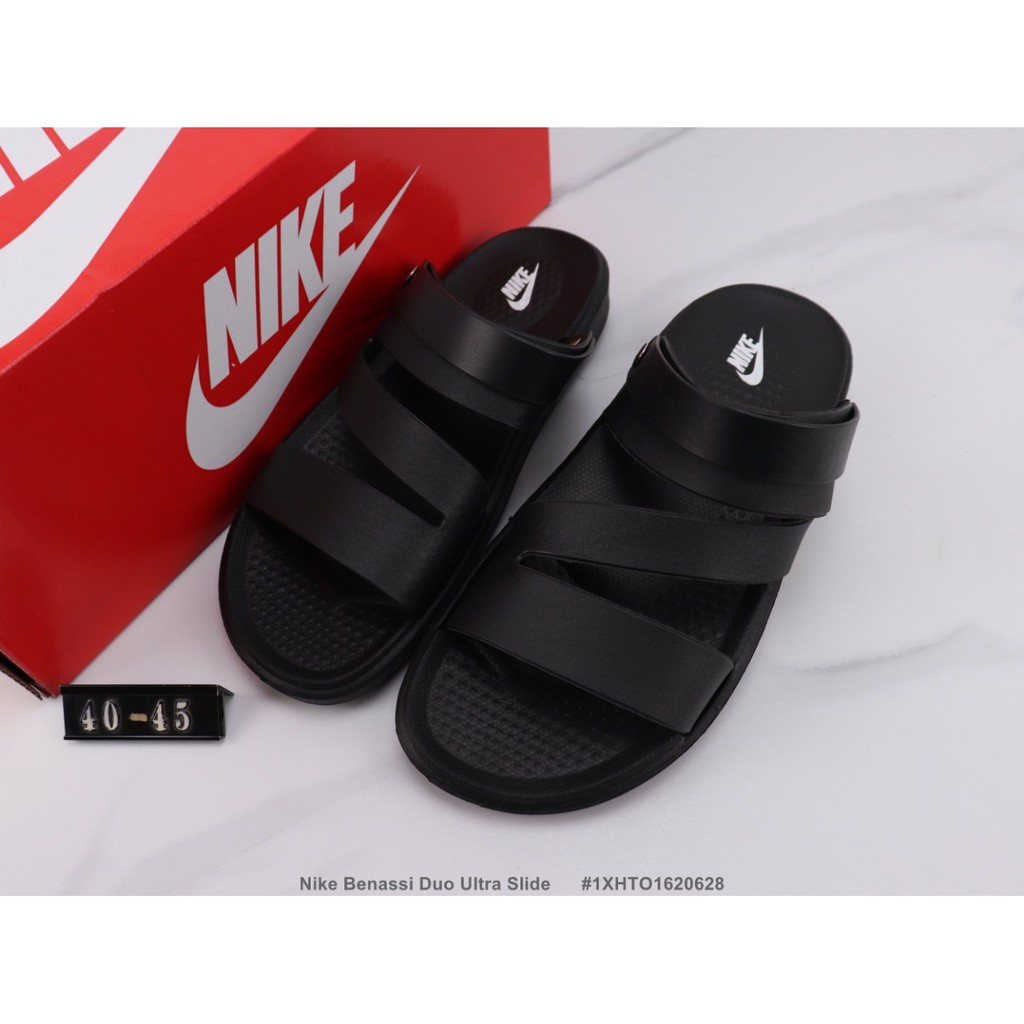 Nike benassi on sale duo flat sandals