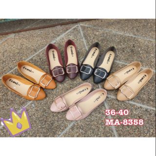 🌇รองเท้าไซส์เล็ก~ใหญ่ 36-44 ไม่มีส้น 💐พร้อมส่ง 4 สี ล้างสต็อค