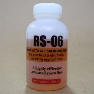 RS-06 ROSIN ACTIVATE SOLDERING FLUXs