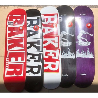 31*8INCH 31*8.25 INCH  BAKER SKATEBOARD DECK FREE GRIPTAPE  สเก็ตบอร์ดสี่ล้อ 8 . 0 สําหรับผู้ใหญ่