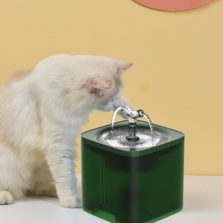 Cat Fountain น้ำพุสัตว์เลี้ยง น้ำพุ automatic pet water fountain น้ำพุแมว Cat Water Fountain Drinking Bowl with LED