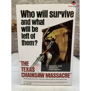 โมเดล Texas Chainsaw MASSACRE NECA PVC Action Figure tall 17-18CM โมเดลเท็กซัส จากหนังสยองขวัญ