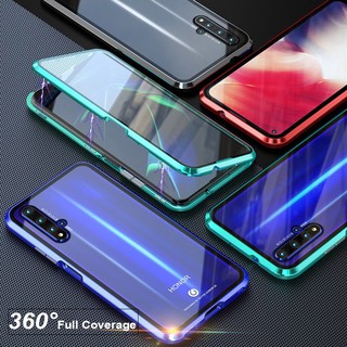 Samsung Galaxy S20 FE Note20 Note 20 Ultra 4G/5G M51 Case 360 Magnetic Front+Back double-sided Tempered Glass Full Body Case ปลอกโทรศัพท์