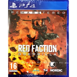 PS4 Red Faction Guerilla Re-Mars-tered ( Zone2/EU )(English) แผ่นเกมส์ ของแท้ มือ1 มือหนึ่ง ของใหม่ ในซีล