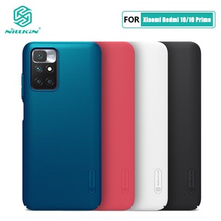 Redmi 10 เคส Nillkin Frosted Shield พีซีฮาร์ดปกหลังเคสสำหรับ Xiaomi Redmi 10 Prime 5G