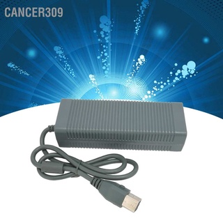 Cancer309 อะแดปเตอร์พาวเวอร์ซัพพลายชาร์จเกมคอนโซล พร้อมสายไฟ 185‐265V สําหรับ Xbox 360