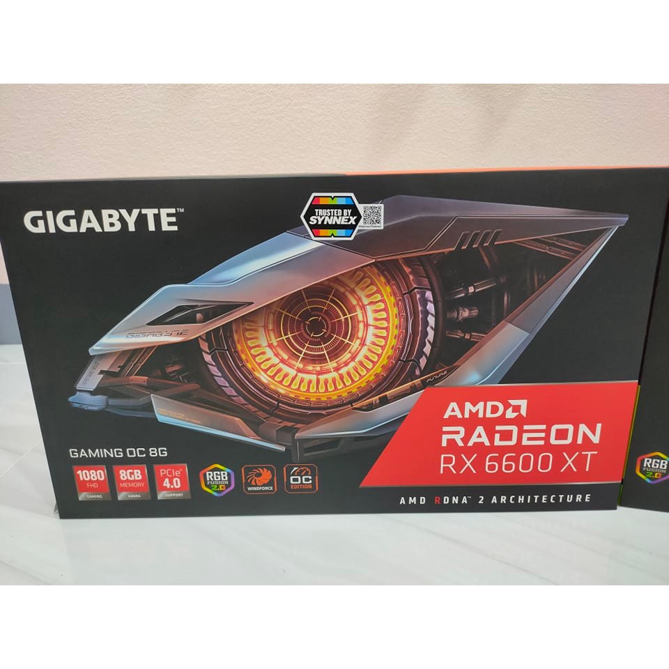 GIGABYTE RX 6600XT GAMING OC - 8GB GDDR6X สินค้ามือ1
