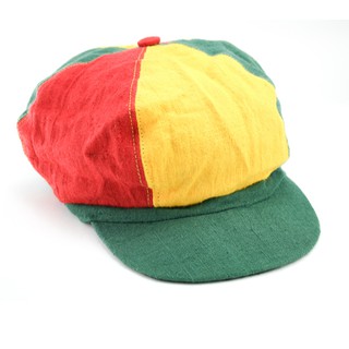 สินค้าราสต้า Cap Dreadlocks Green Yellow Red หมวกราสต้าใยธรรมชาติ RASTA CAP หมวกแก็ปสำหรับผมเดร็ดร็อค