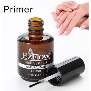 ( EZ-2 ) ไพเมอร์ Primer Ezflow 14ml. ไล่ความชื้น กันเชื้อรา ประสานหน้าเล็บ เสริมความแข็งเล็บเจล