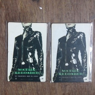 [ของสะสม] แม่เหล็กติดตู้เย็นลายภาพยนตร์ฮอลลีวูด The Matrix Reloaded ทรินิตี้ จากโรงภาพยนตร์ SF Cinema