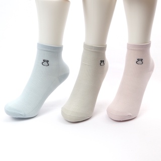 HappyLife ถุงเท้าคุณภาพดี ไม่ยืดง่าย มีลายอยู่ตรงข้อเท้า General socks(SC)