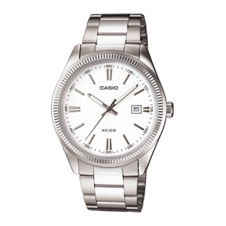 ﻿Casio นาฬิกาข้อมือ สีเงิน สายสแตนเลส รุ่น Standard Gent MTP-1302D-7A1VDF