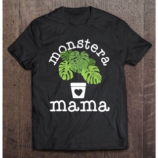 Monstera เสื้อเชิ้ตคุณแม่ลายต้นไม้สำหรับผู้หญิง,เสื้อยืดผู้ชายเสื้อยืดใส่เล่นยิมเป็นของขวัญ