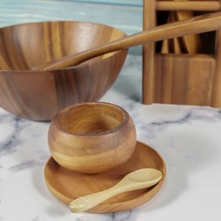 MINIWOOD ช้อนกาแฟ ช้อนไม้ Wooden spoon ขนาด 10 เซนติเมตร