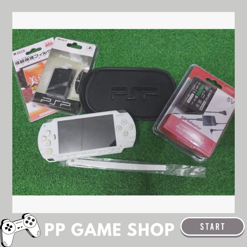PSP​ ของแท้​ รุ่น1000​ มือสอง​ แปลงแล้ว พร้อมเล่น​ อุปกรณ์​ครบ​