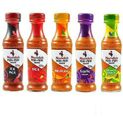 Nandos Peri-Peri Sauce 125g (ฮาลาล) - เหมาะสําหรับมังสวิรัติ